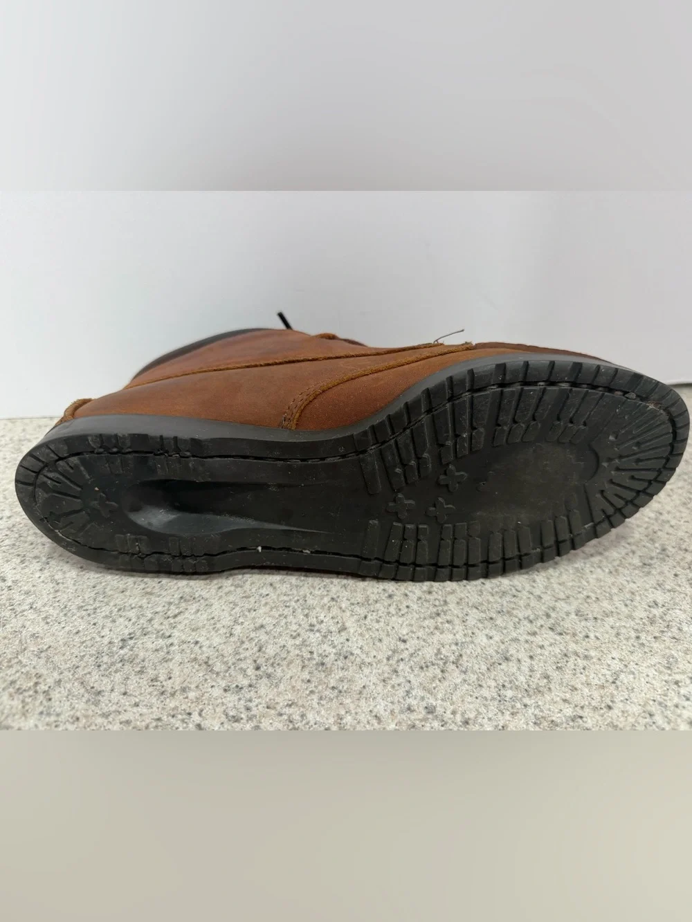 Vtg EASTLAND Seneca Camp Moc Chukka Leather Boots - Men’s Size 9.5 - Brown